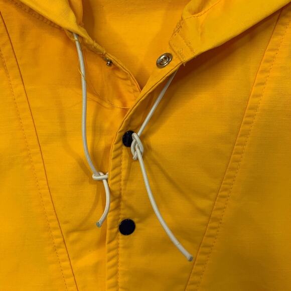 Vintage Mountain Equipment Jacket Mens L Yellow Nylon Blend Anorak Windbreaker - Picture 6 of 15